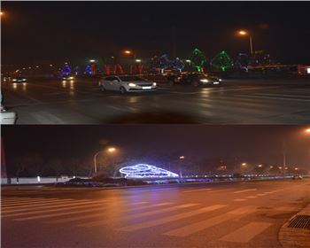 節(jié)日亮化項目北客站