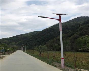 內蒙古新農村太陽能路燈-內蒙古隴南路燈項目